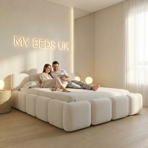 New teddy boucle - teddy, cube