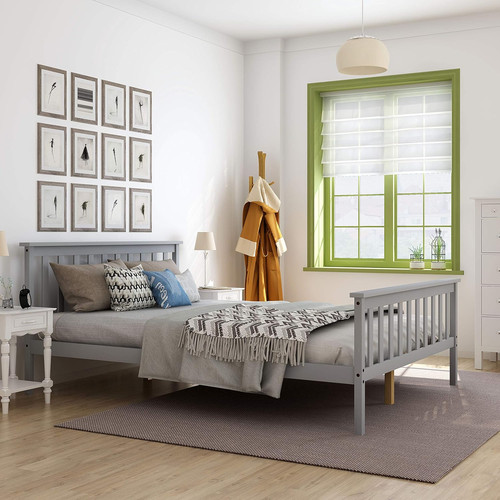 Bed frame double 4ft6 - bed,