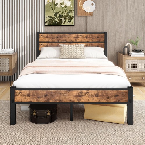 Dumee double bed frame - double,