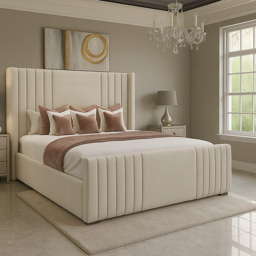 Winged panel bed frame - panel,