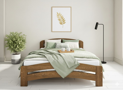Small double bed frame - small, –