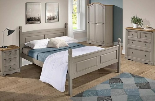 Corona bed frame double - corona,