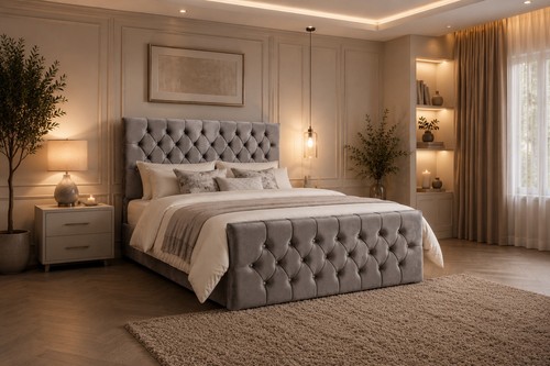 Luxury chesterfield bed - luxury,