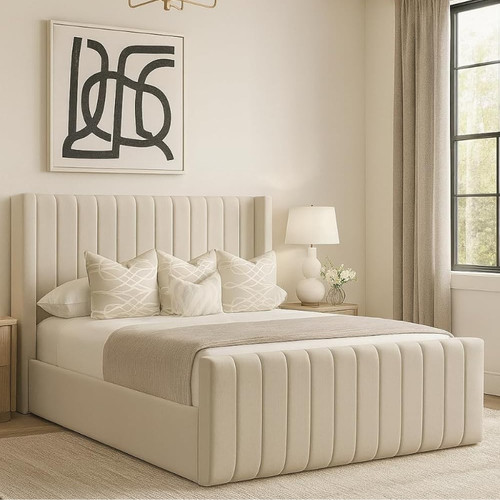 New panel winged bed - new,
