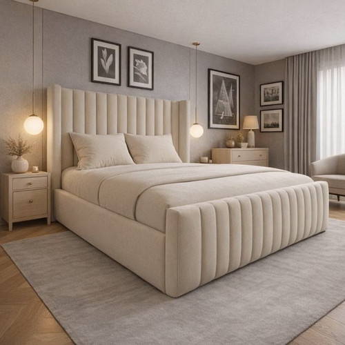 New winged panel - panel, bed