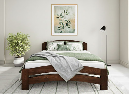 Double bed frame 4ft6 - bed,