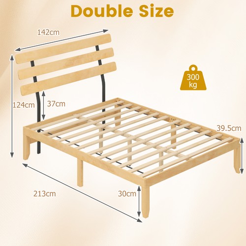 Double size wooden - double,