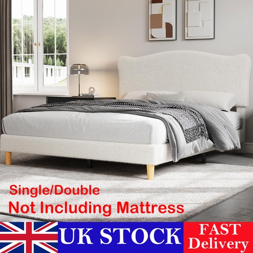 Modern low platform bed with - platform,