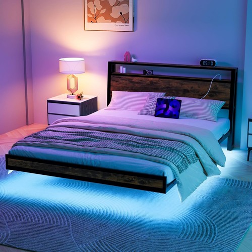 Double size floating bed frame - floating,
