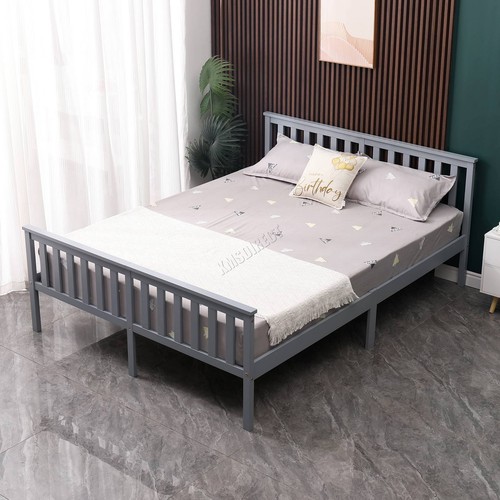 Double bed solid pine - bed,