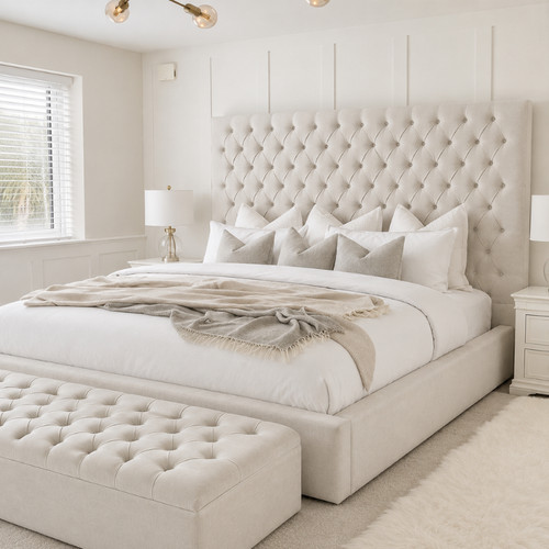 New chesterfield bed - new,