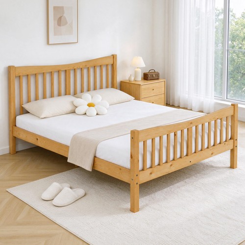 3ft 4ft6 5ft - solid, wooden