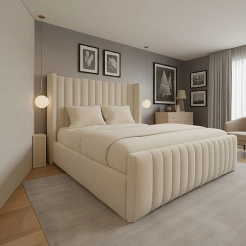 New winged panel bed - new,